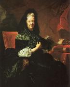 Hyacinthe Rigaud Marie d'Orleans, Duchess of Nemours Spain oil painting artist